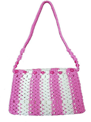 

UNIQUEEE Shoulder Bag(Pink, White)