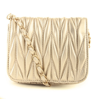 

Aashka Sling Bag(Gold)