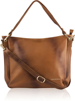 

Silver Rose Shoulder Bag(Beige)