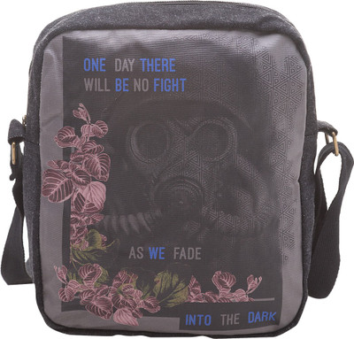 Spykar Messenger Bag(Black)