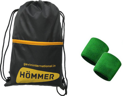 HOMMER WRIST BAND & GYM BAG Gym & Fitness Kit