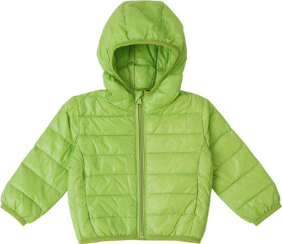 

Lilliput Full Sleeve Solid Baby Boys & Baby Girls Jacket, Neon green