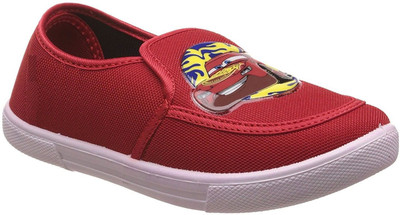

Leon Boys & Girls Slip on Moccasins(Red