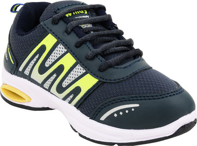 

WINDY Boys & Girls Lace Running Shoes(Blue