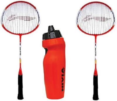 

Li-Ning Combo of Three , Two 'Smash XP 709' Badminton Racquet and one 'Radar' Sipper (Color on availability)- Badminton Kit