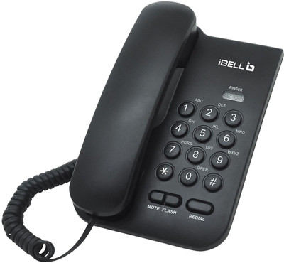 

iBELL IBL BP200 Corded Landline Phone(Black)