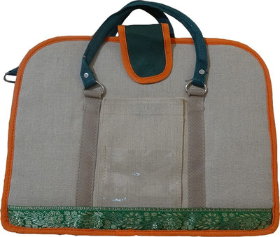 Green max 17 inch Laptop Messenger Bag(Orange)