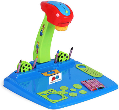 

GRAPPLE DEALS Projector Desk Learning Easel Projector Painting Learning Easel Play Set For Kids(Multicolor)
