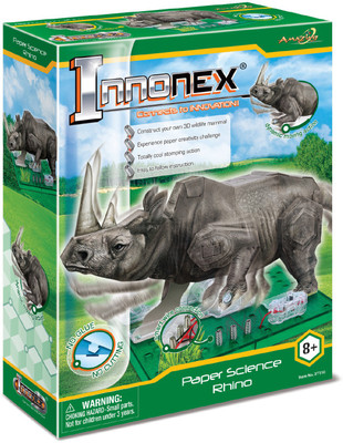 

Amazing Toys Paper Activities Rhino(Multicolor)