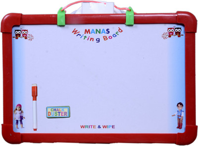 

VIVAAN Educational Two In One Slate With White And Black Board For Kids (White)(White)