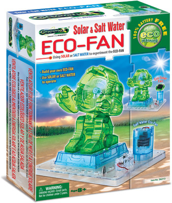 

Amazing Toys Solar & Salt Water Eco-Fan(Multicolor)