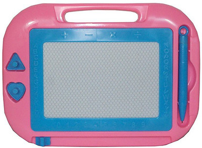 

BASAVA Learning Writing and Drawing Small Magic Slate for Kids(Pink)
