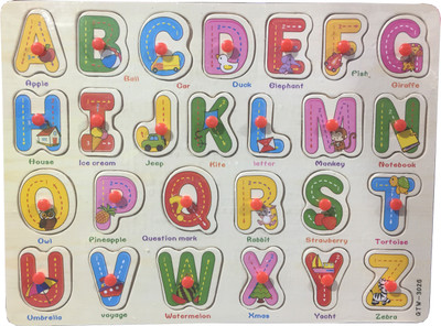 

Assemble Kids Basic Learning Wooden Kit-Multicolor(Multicolor)