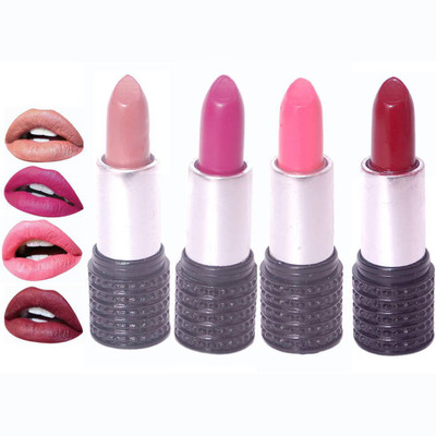 

Makeup Mania Moist. Matte Lipstick, Satin Soft, Vibrant Combo of Four(Maroon, Rose Pink, Bobby Brown)