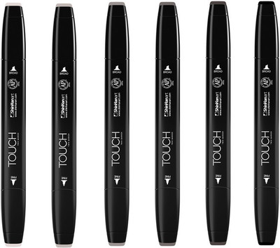 

Shinhan TMS 6WG(Set of 6, Warm Grey)