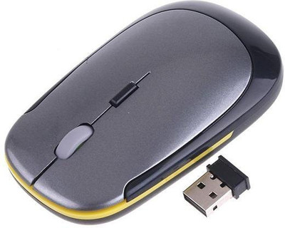 

Gadget Deals 2.4 GHz Flat (2 batteries free) USB Wireless Optical Mouse(USB, Multicolor)