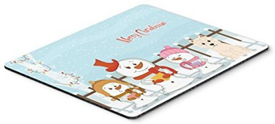 

Caroline's Treasures Merry Christmas Carolers Westie MousePad Mousepad(Multicolor)