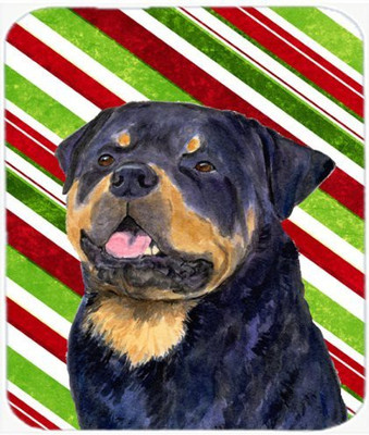 

Caroline's Treasures Rottweiler Candy Cane Holiday Christmas MousePad Mousepad(Multicolor)