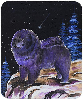 

Caroline's Treasures Starry Night Chow Chow MousePad Mousepad(Multicolor)