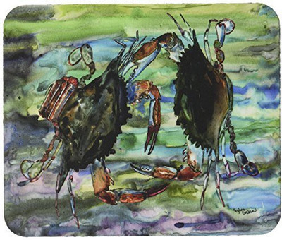 

Caroline's Treasures Watery Teal & Purple Crabs MousePad Mousepad(Multicolor)