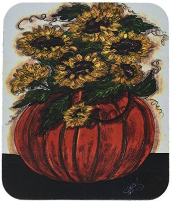 

Caroline's Treasures Pumpkin full of flowers MousePad Mousepad(Multicolor)