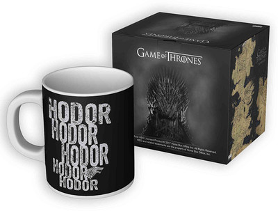 

Mc Sid Razz Game Of Thrones Hodor Ceramic Mug(350 ml), Multicolor