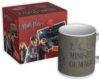 Mc Sid Razz Harry Potter Ministry Of Magic Ceramic Coffee Mug(350 ml)