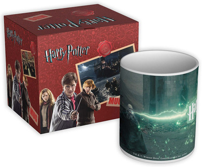 

Mc Sid Razz Harry Potter Voldemont Fighting Ceramic Mug(350 ml), Multicolor