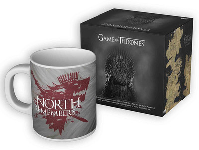 

Mc Sid Razz Game Of Thrones North Remembers White Ceramic Mug(350 ml), Multicolor