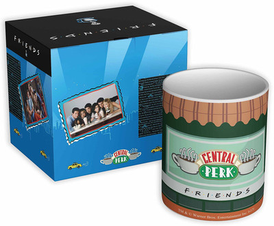 

Mc Sid Razz Friends - Tv Series Cafe Ceramic Mug(350 ml), Multicolor
