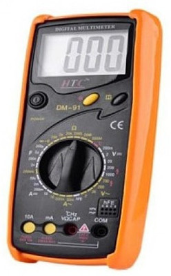 

HTC DM-91 (AC Voltage Range 0 to 700 V) Digital Multimeter(Yellow 4000 Counts)