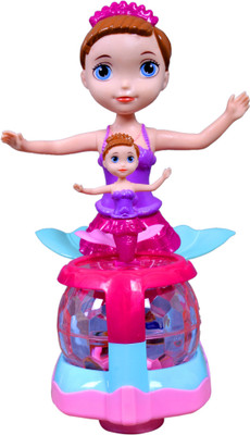 

VIVAAN TWO LITTLE PRINCESS DANCING GIRL WITH LIGHT, SOUND & MUSIC(Multicolor)