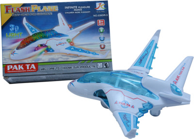 

FAB 5 3D FLASH PLANE (038DR-3)(White, Blue)