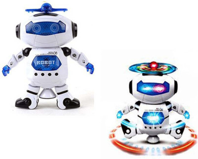 

Bonkerz Musical And Dancing Naughty Robot Toy With 3D Lights For Kids(Multicolor)