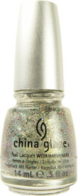 

China Glaze (6 Pack) Glitter Nail Lacquer With Nail Hardner Ray-Diant (DC)(Pack of 6)