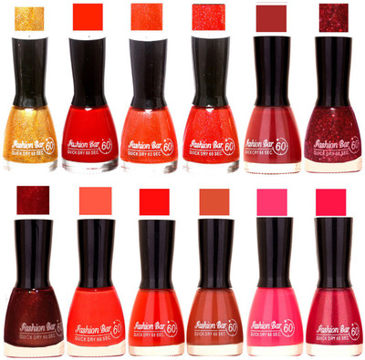 

Fashion Bar Morden shade Nail Polish 43 Multicolor(Pack of 12)