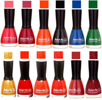 

Fashion Bar Morden shade Nail Polish 21 Multicolor(Pack of 12)