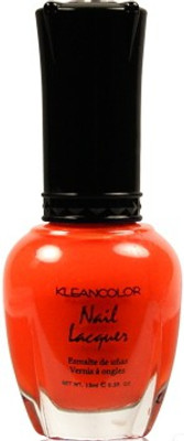 KleanColor (3 Pack) Nail Lacquer 4 Tangerine Burst(Pack of 3)