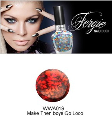 

Wet n Wild (3 Pack) Fergie Nail Color Make Them Boys Go Loco (DC)(Pack of 3)