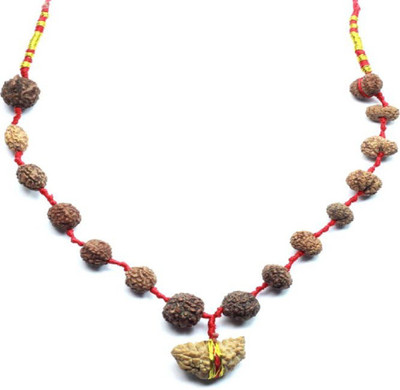 SHIVOHAM 1-14 Mukhi Rudraksha, Ganesh Rudraksha & Gauri Shankar Rudraksha, Siddha Mala Dori Necklace