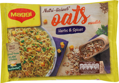 

Maggi Nutri-licious Oats Herbs & Spices Instant Noodles 75 g(Vegetarian)