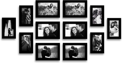 

Swadesi Stuff MDF Photo Frame(Black, 12 Photos)