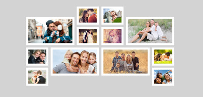 

Swadesi Stuff MDF Photo Frame(White, 12 Photos)