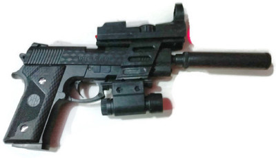 

Unique Toyz Air Sports Red Laser Gun With 6Mm Bullets(Black)