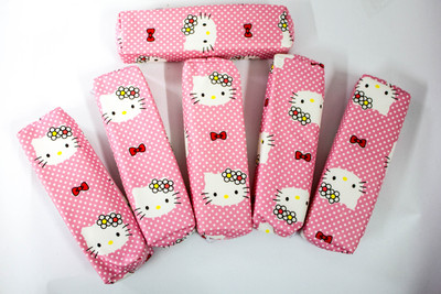 

Shopkooky With Cartoon Printed Slim Cartoon Hello Kitty Pouches for Kids return gifts /gifts online Art Canvas Pencil Boxes(Set of 6, Multicolor)
