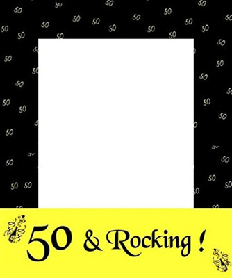 

Shop Online Photo Booth Frame for 50th Birthday & Anniversary (Multi) Photo Booth Board(Wedding)