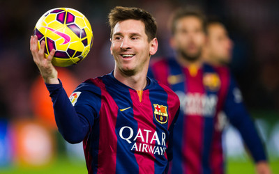 

KumkumArts Lionel Messi Poster 12 x 18 Inch HD Quality Material Gloss Paper. Paper Print(18 inch X 12 inch, Rolled)