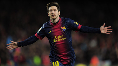 

KumkumArts Lionel Messi Poster 12 x 18 Inch HD Quality Material Gloss Paper. Paper Print(18 inch X 12 inch, Rolled)