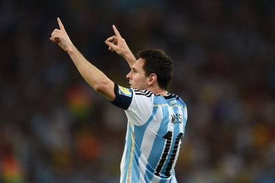 

KumkumArts Lionel Messi Poster 12 x 18 Inch HD Quality Material Gloss Paper. Paper Print(18 inch X 12 inch, Rolled)