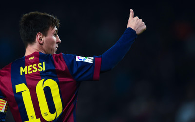 

KumkumArts Lionel Messi Poster 12 x 18 Inch HD Quality Material Gloss Paper. Paper Print(12 inch X 18 inch, Rolled)